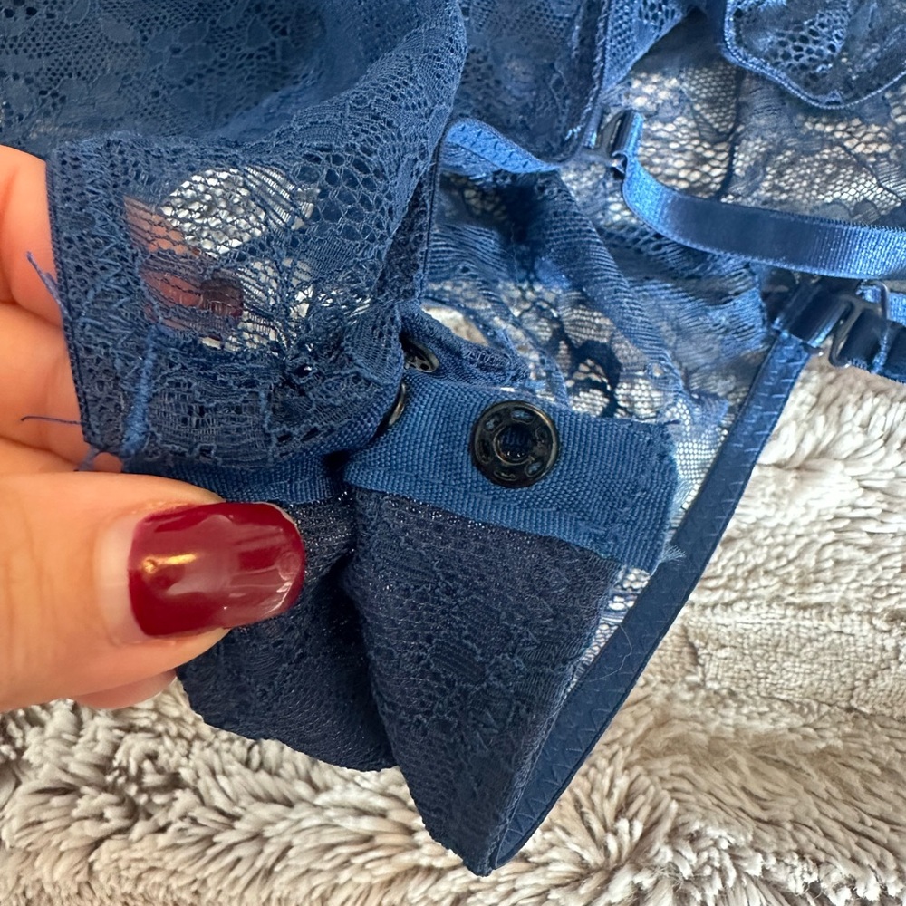 🔥🔥NWT! Super Sexy/ Elegant Frederick’s of Hollywood Teddy Size S - Picture 8 of 13
